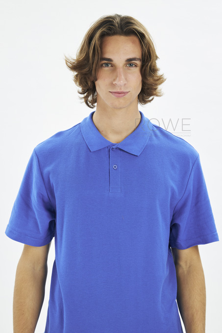 Soft Style Polo Doppio Piqu? M/C 100% Cot 177 gr/m Heliconia S OUT