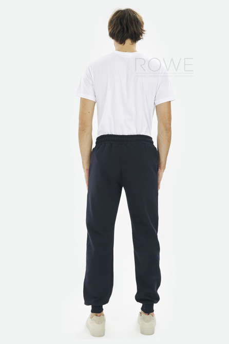 Pantalone Fit Felpato 70/30% Cot/Pol 280 gr/m2 Nero XS