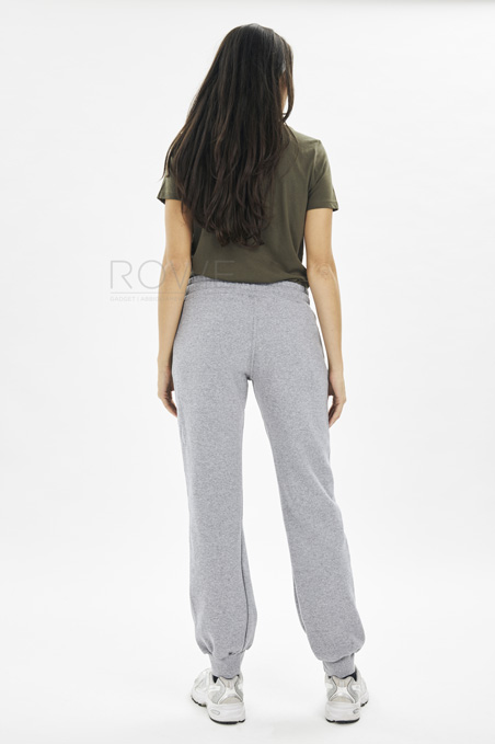 Pantalone Felpato Donna 70/30% Cot/Pol 280 gr/m2 Nero S