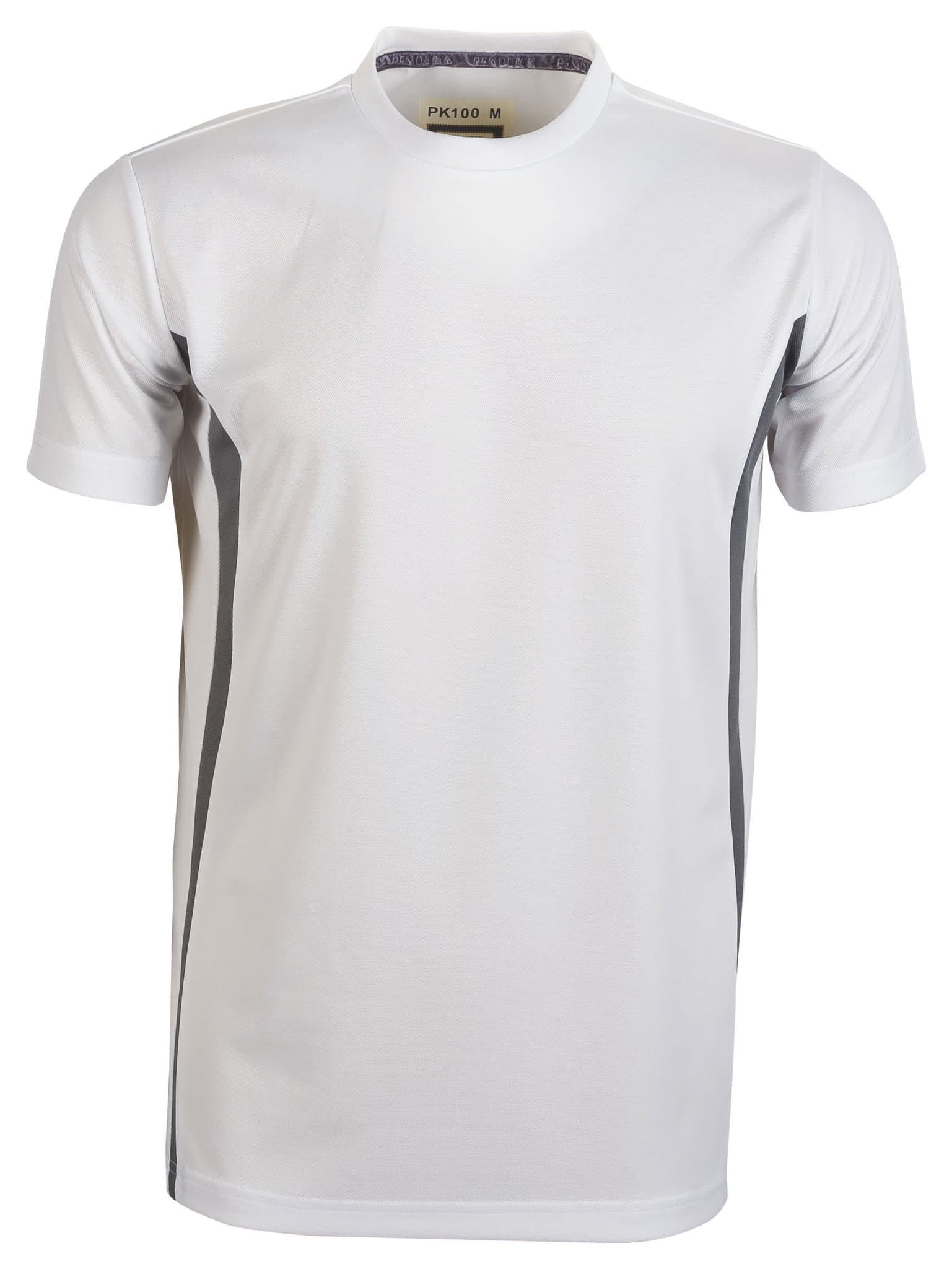 Sport Tee Maglia Contrast M/C 100% Poly 140 gr/m2 Azure/White S