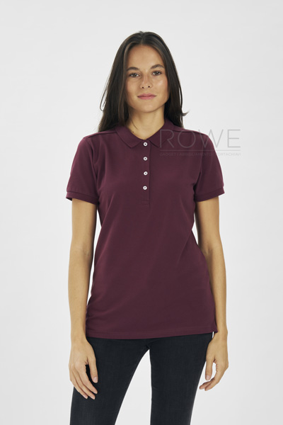 Polo Stretch Donna M/C 95/5% Cot/Lyc 210 gr/m2 White XS