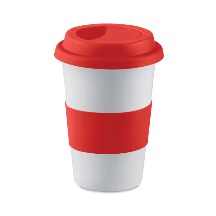 Tazza in ceramica e silicone
