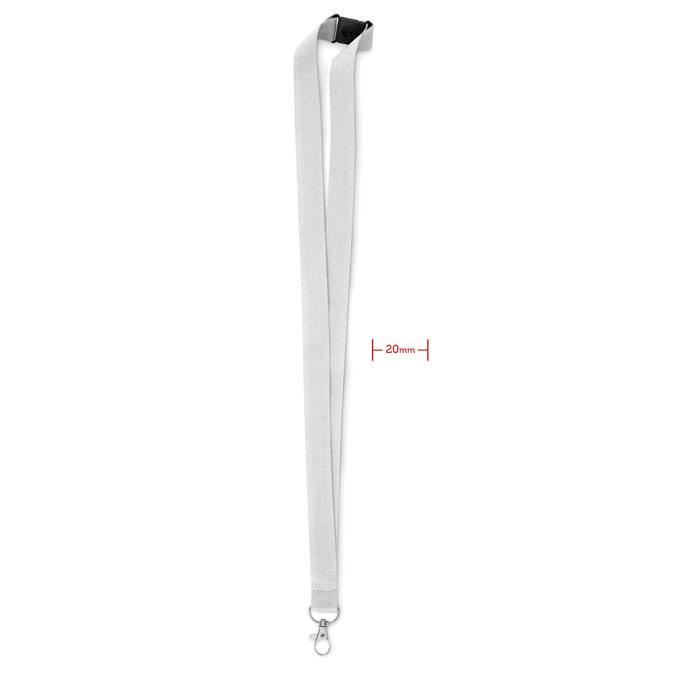 Lanyard con gancio in metallo
