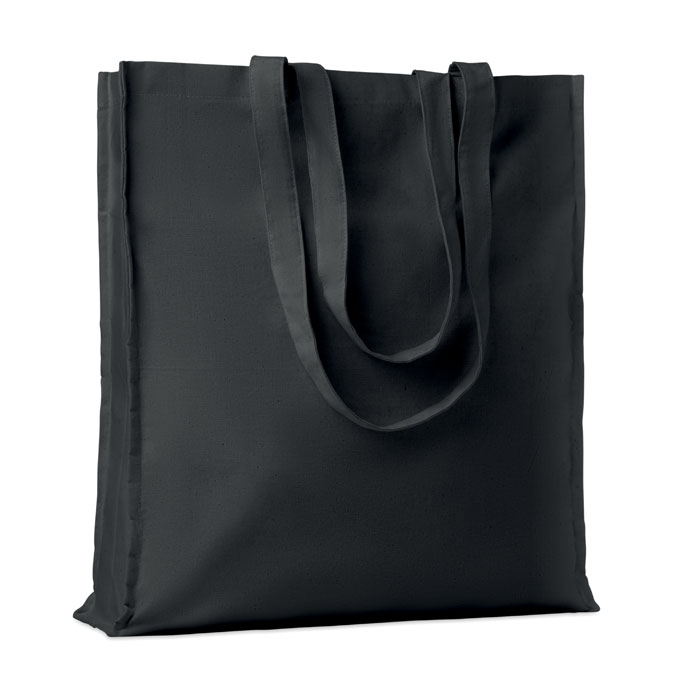 Shopper in cotone c/soffietto Shopper in cotone c/soffietto