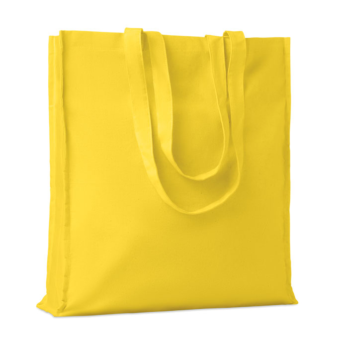 Shopper in cotone c/soffietto