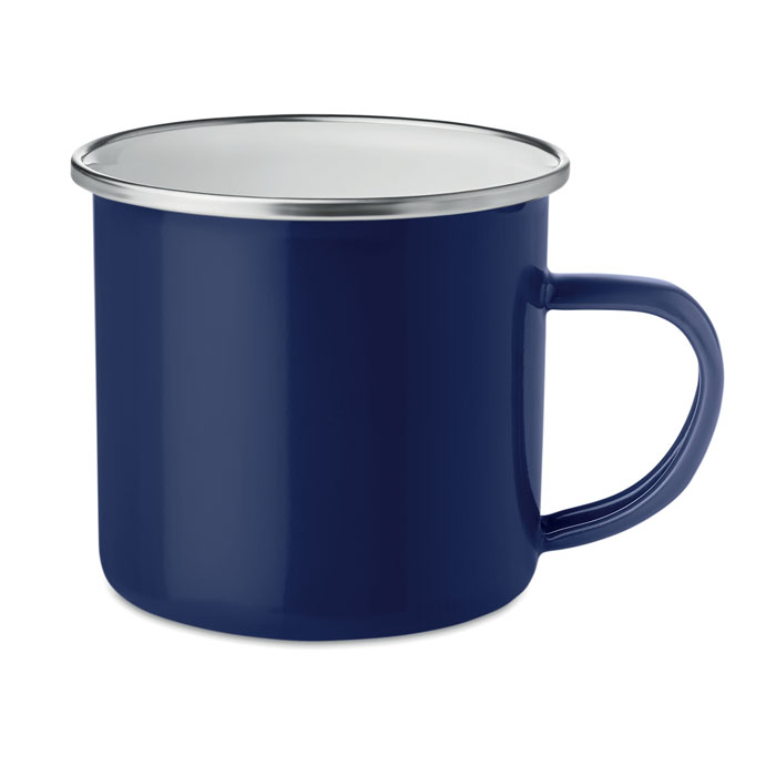 Tazza in metallo smaltata