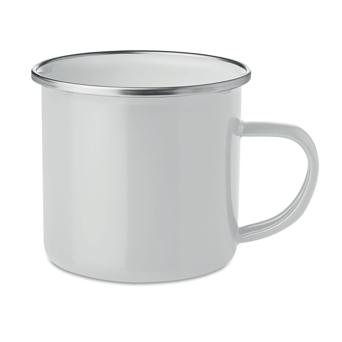 Tazza in metallo smaltata